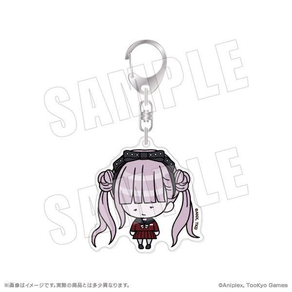 HUNDRED LINE -Last Defense Academy- Official Chibi Acrylic Keychain [Kako Tsukumo]