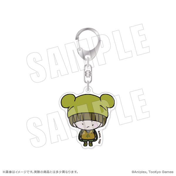 HUNDRED LINE -Last Defense Academy- Official Chibi Acrylic Keychain [Shouma Ginzaki]