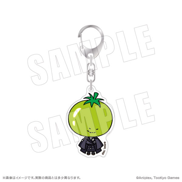 HUNDRED LINE -Last Defense Academy- Official Chibi Acrylic Keychain [Kurara Oosuzuki]