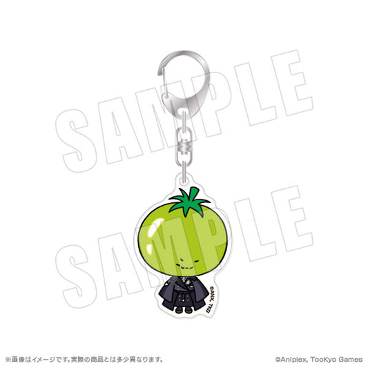 HUNDRED LINE -Last Defense Academy- Official Chibi Acrylic Keychain [Kurara Oosuzuki]