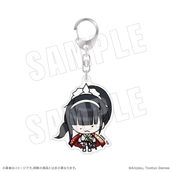 HUNDRED LINE -Last Defense Academy- Official Chibi Acrylic Keychain [Kyoshika Magadori]