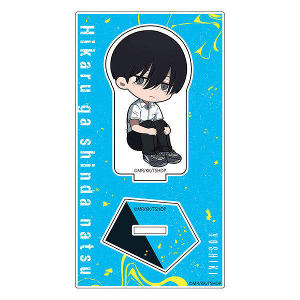 The Summer Hikaru Died Mini Chara Acrylic Stand [Yoshiki - School Uniform]