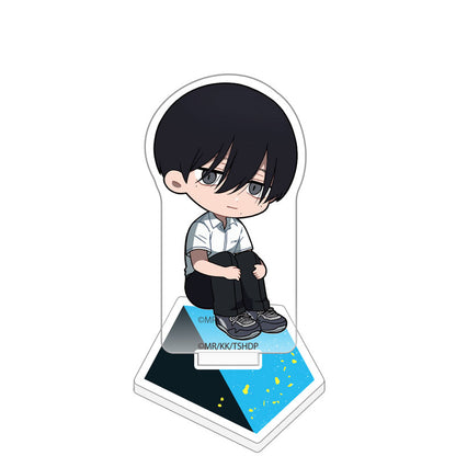 The Summer Hikaru Died Mini Chara Acrylic Stand [Yoshiki - School Uniform]