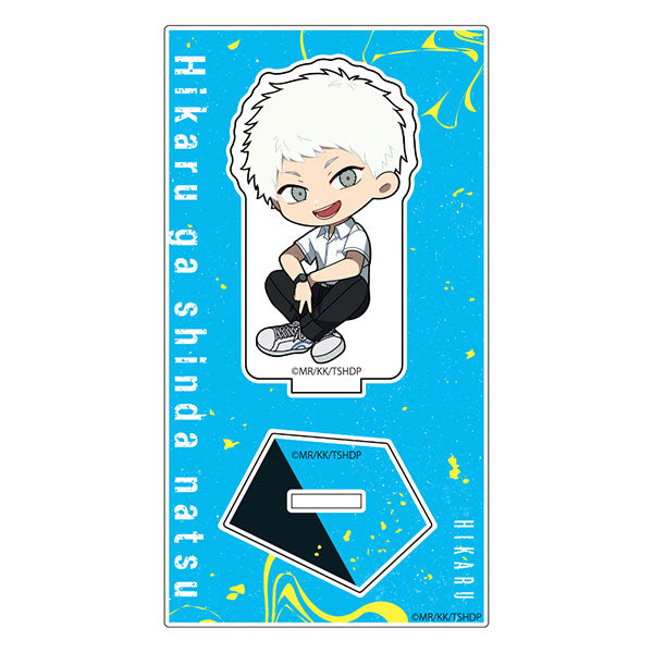 The Summer Hikaru Died Mini Chara Acrylic Stand [Hikaru - School Uniform]