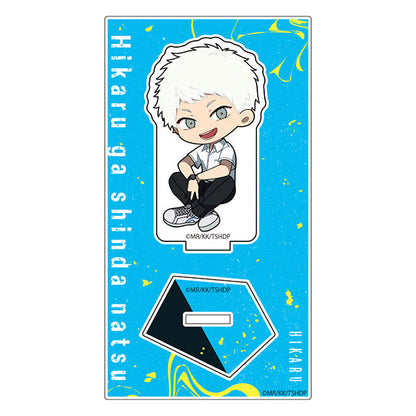 The Summer Hikaru Died Mini Chara Acrylic Stand [Hikaru - School Uniform]