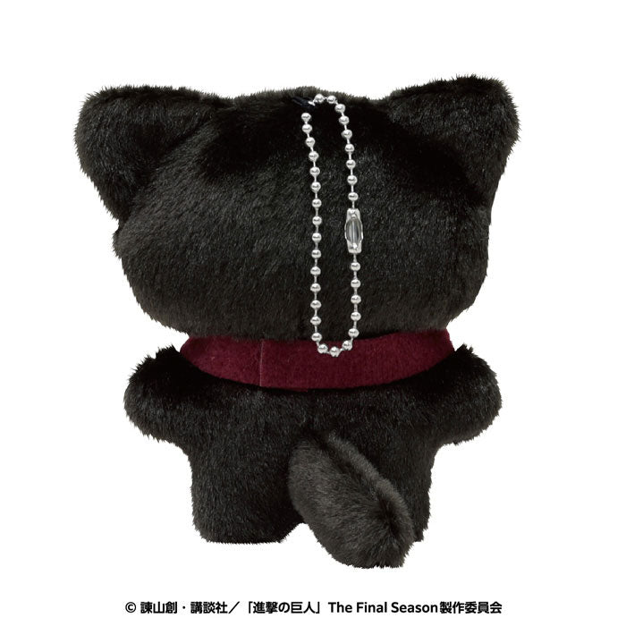 Attack on Titan Chimi Kemo Mascot Plush Keychain [Mikasa Ackerman]