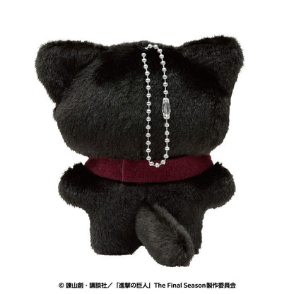 Attack on Titan Chimi Kemo Mascot Plush Keychain [Mikasa Ackerman]