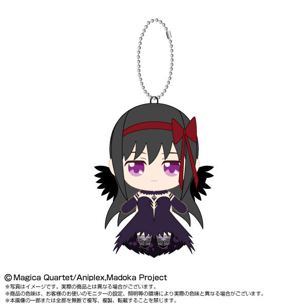 Puella Magi Madoka Magica: Rebellion Chibi Plush Keychain [Devil Homura]