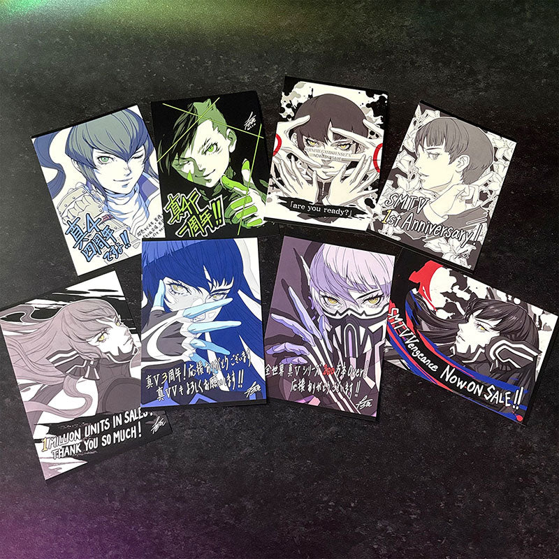 Shin Megami Tensei Series Commemorative Illustrations Postcard Set
