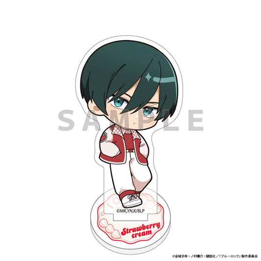 Blue Lock Strawberry Cream Acrylic Stand [Rin Itoshi]