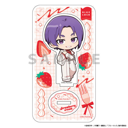 Blue Lock Strawberry Cream Acrylic Stand [Reo Mikage]