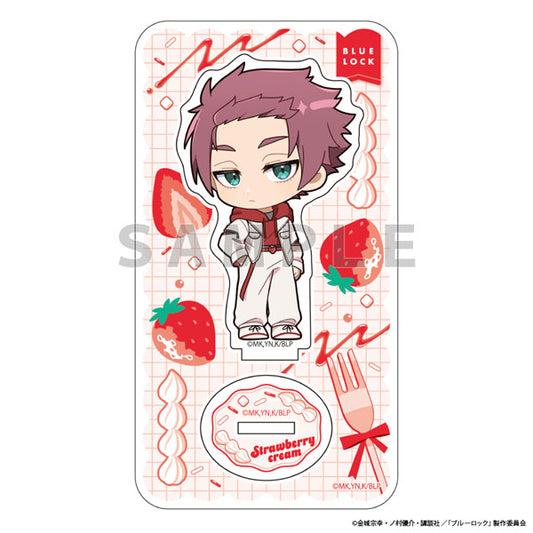 Blue Lock Strawberry Cream Acrylic Stand [Sae Itoshi]
