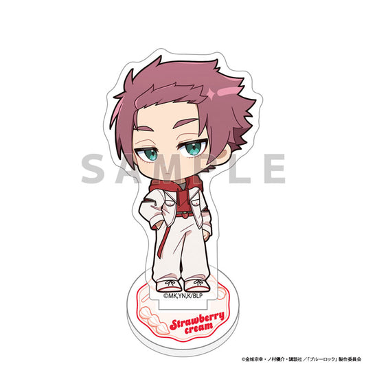 Blue Lock Strawberry Cream Acrylic Stand [Sae Itoshi]