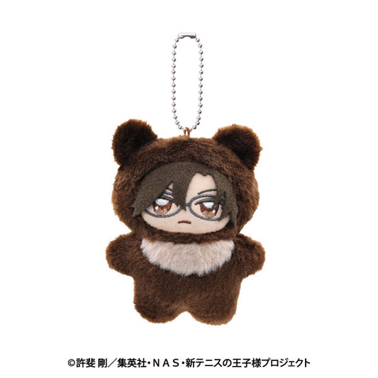 The New Prince of Tennis Chimi Kemo Mascot Plush Keychain [Kunimitsu Tezuka]