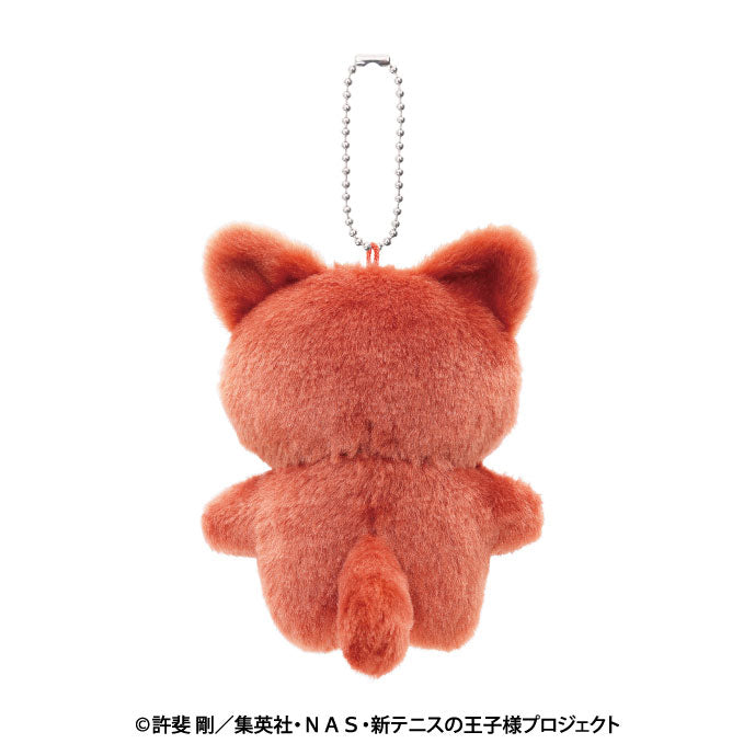 The New Prince of Tennis Chimi Kemo Mascot Plush Keychain [Kikumaru Eiji]