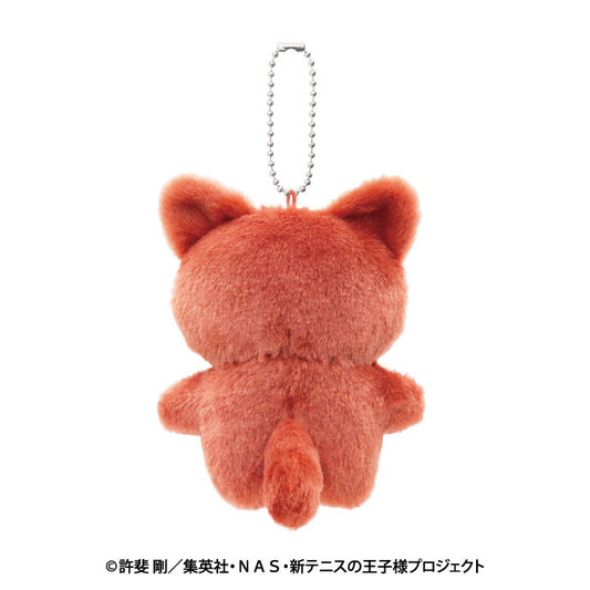 The New Prince of Tennis Chimi Kemo Mascot Plush Keychain [Kikumaru Eiji]