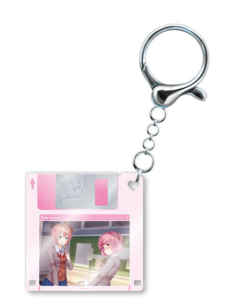 Doki Doki Literature Club! Floppy Disk Acrylic Keychain [Balance]