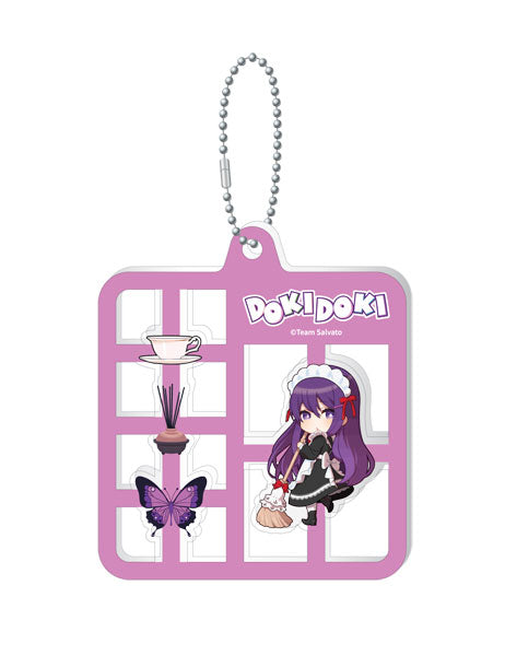 Doki Doki Literature Club! Plastic Model-style Acrylic Keychain [Yuri]