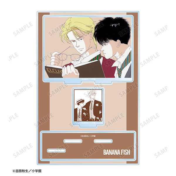 BANANA FISH Big Acrylic Stand w/ Parts [Ash Lynx & Eiji Okumura]