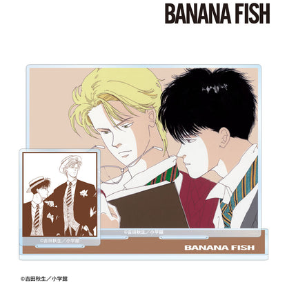 BANANA FISH Big Acrylic Stand w/ Parts [Ash Lynx & Eiji Okumura]