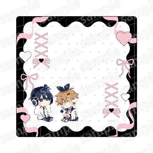 I Will Not Reach You (Black & Pink ver.) Mini Towel