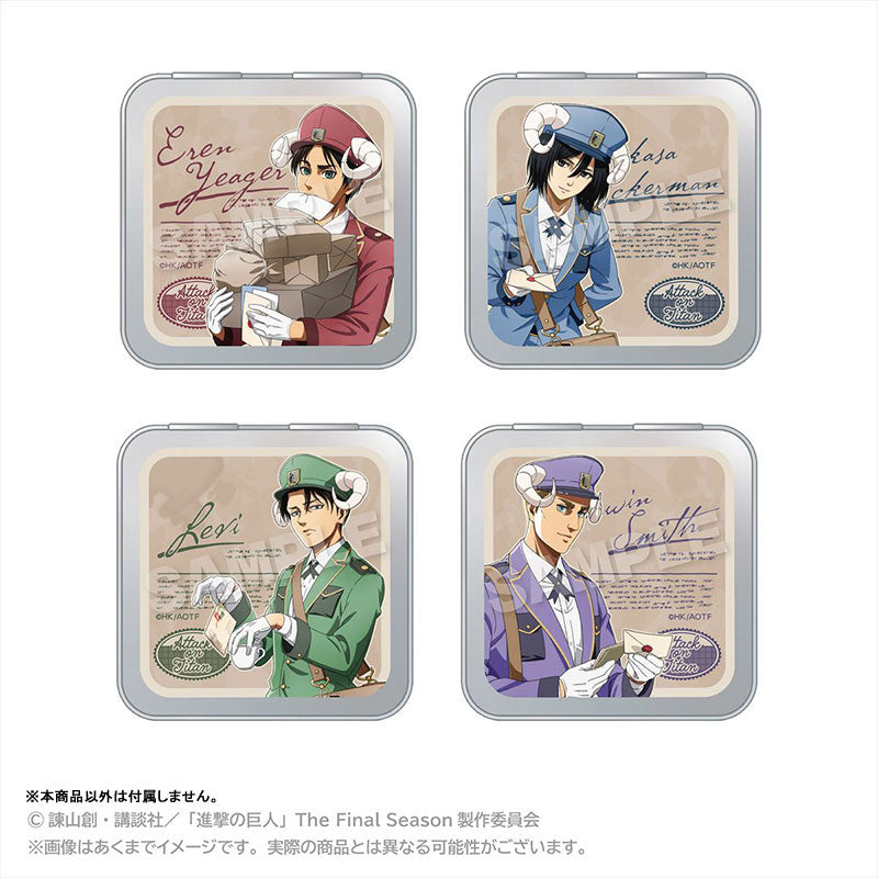 Attack on Titan (Mail Delivery ver.) Collection Tin Case [Mikasa Ackerman]