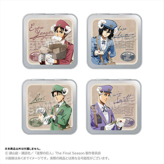 Attack on Titan (Mail Delivery ver.) Collection Tin Case [Mikasa Ackerman]