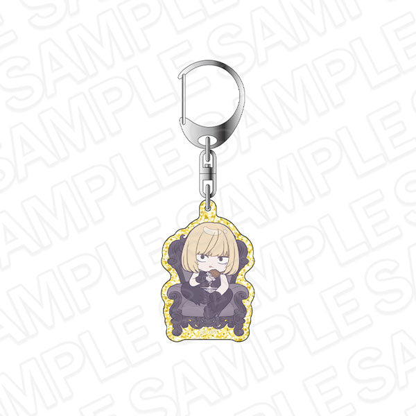 Death Note Glitter Acrylic Keychain [Mello (Chibi ver.)]