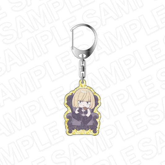 Death Note Glitter Acrylic Keychain [Mello (Chibi ver.)]