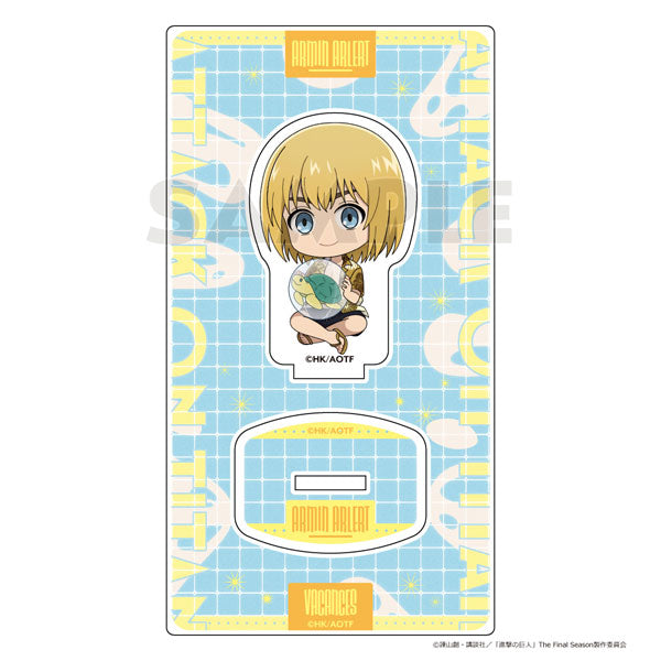 Attack on Titan Vacation Acrylic Stand [Armin Arlert]