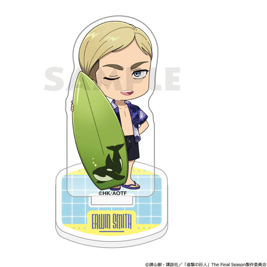 Attack on Titan Summer Acrylic Stand [Erwin Smith]