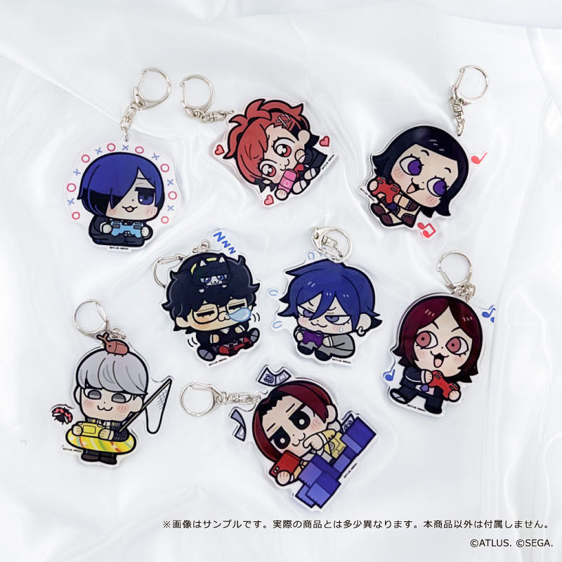 Persona 30th Protagonist x Bkub Big Acrylic Keychain [P2 Innocent Sin]