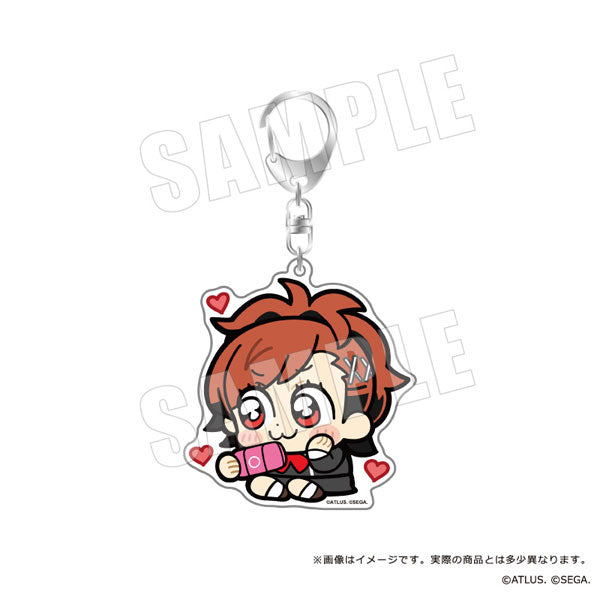 Persona 30th Protagonist x Bkub Big Acrylic Keychain [P3P]