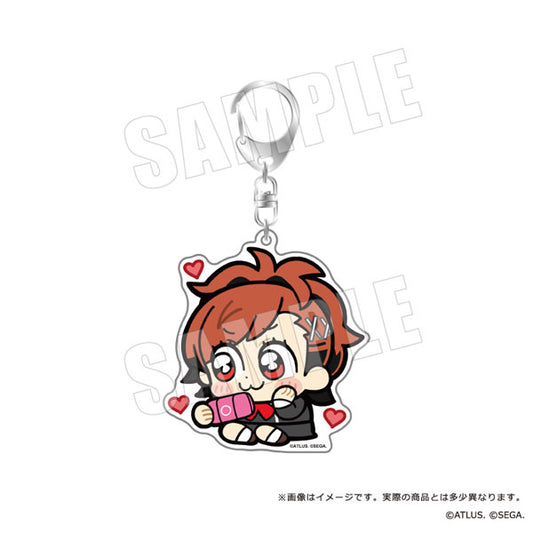 Persona 30th Protagonist x Bkub Big Acrylic Keychain [P3P]