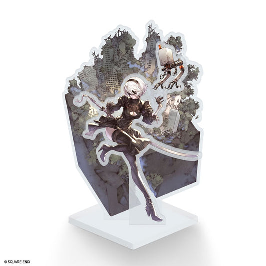 NieR Automata 9th Anniversary Acrylic Diorama [2B]