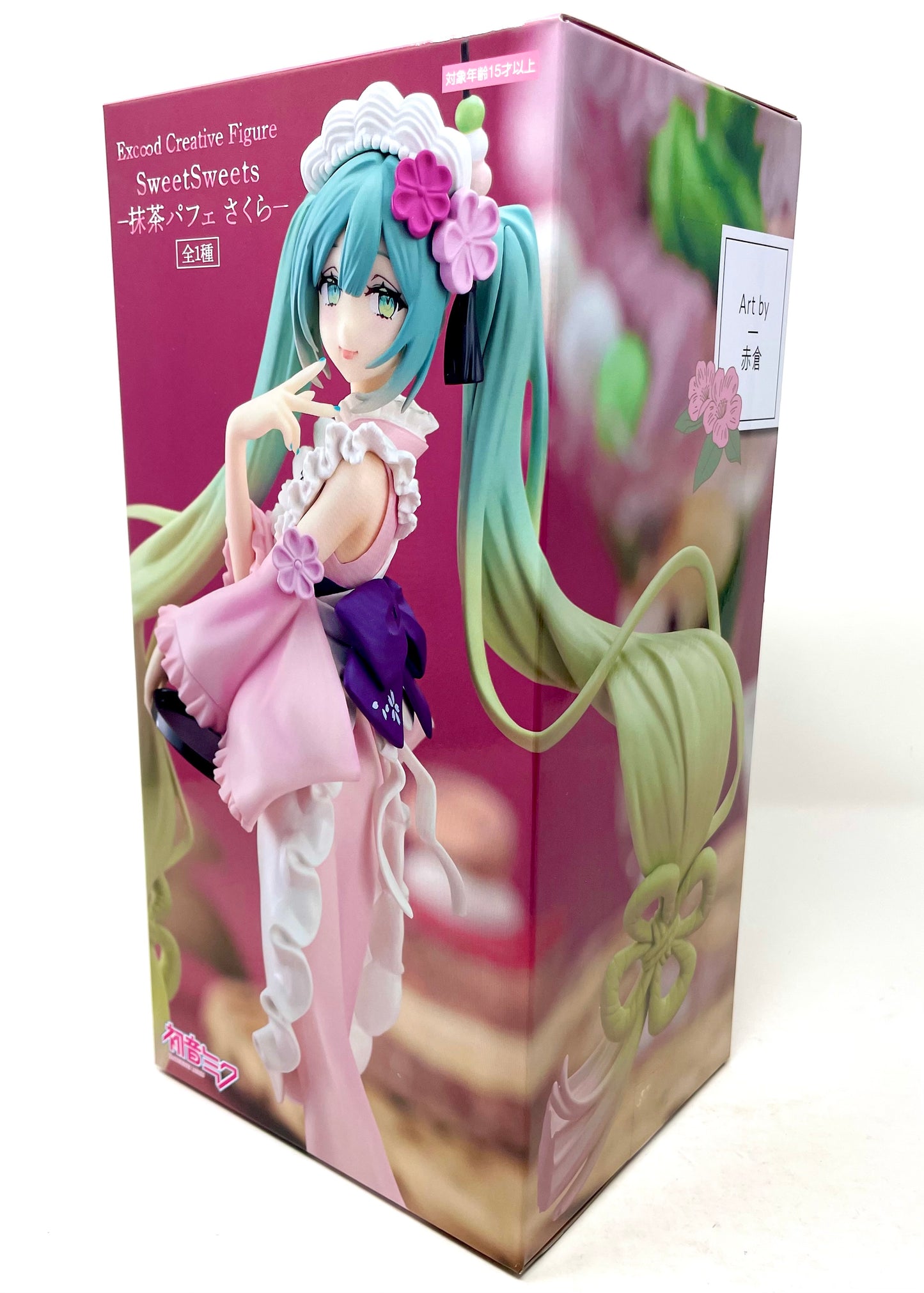 FuRyu - SweetSweets Exceed Creative Hatsune Miku Figure [Sakura Parfait Ver.]