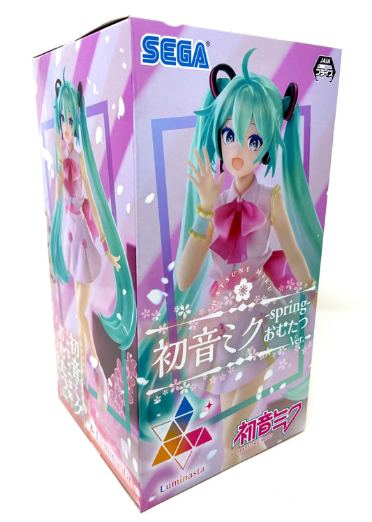 Luminasta Piapro Vocaloid Figure - Sakura Miku (Omutatsu Ver.)