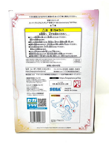 Sega SPM - Hatsune Miku 15th Anniversary (Zhou ver.) Figure