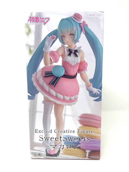 FuRyu - Exceed Creative SweetsSweets Hatsune Miku Figure (Macaron Ver.)