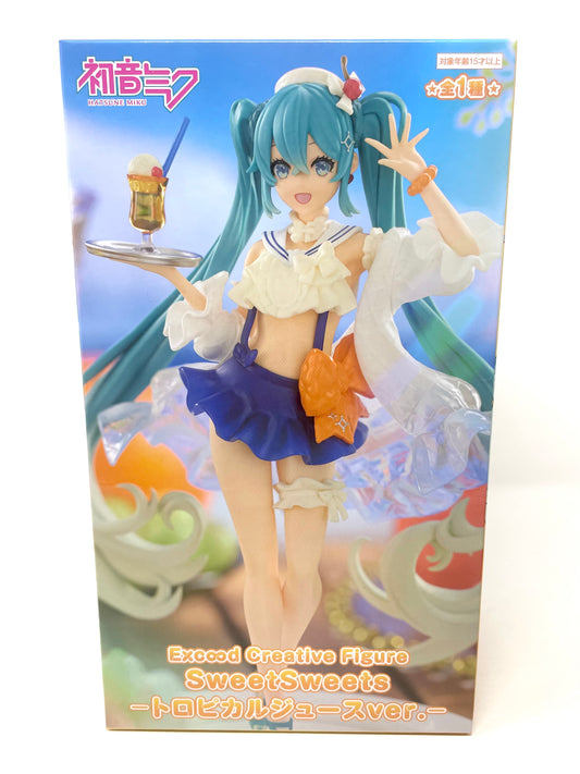 FuRyu - Exceed Creative SweetSweets Hatsune Miku (Tropical Juice ver.) Figure