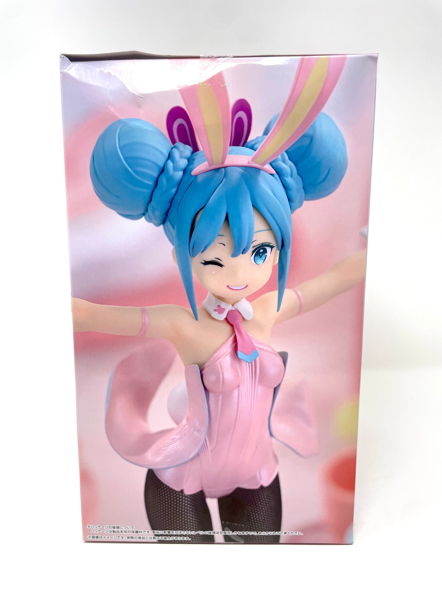 [BOX DAMAGE] FuRyu - BiCute Bunnies Hatsune Miku Wink Pearl (Pink Ver.) Figure