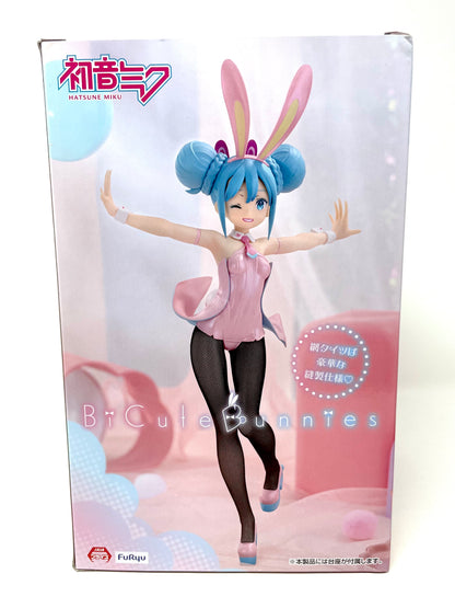 [BOX DAMAGE] FuRyu - BiCute Bunnies Hatsune Miku Wink Pearl (Pink Ver.) Figure