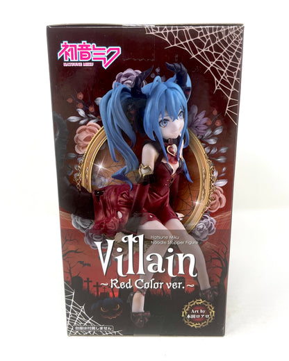 FuRyu - Hatsune Miku Villain (Red Color ver.) Noodle Stopper Figure