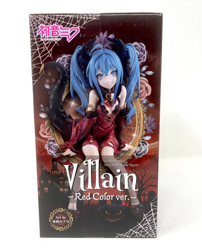FuRyu - Hatsune Miku Villain (Red Color ver.) Noodle Stopper Figure