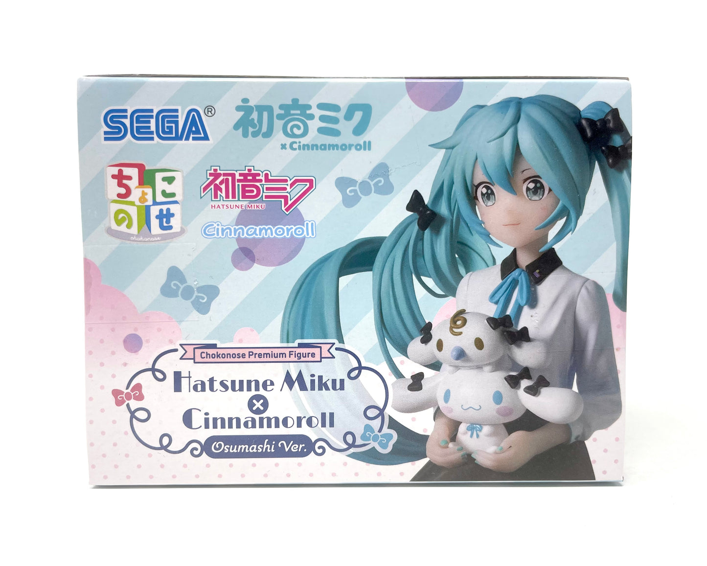 Sega - Hatsune Miku x Cinnamoroll (Osumashi ver.) Premium Chokonose Figure