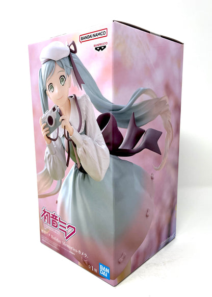 Banpresto - Hatsune Miku "Holiday Memories" Figure [Camera]