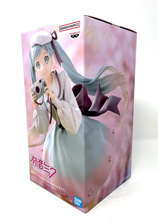 Banpresto - Hatsune Miku "Holiday Memories" Figure [Camera]