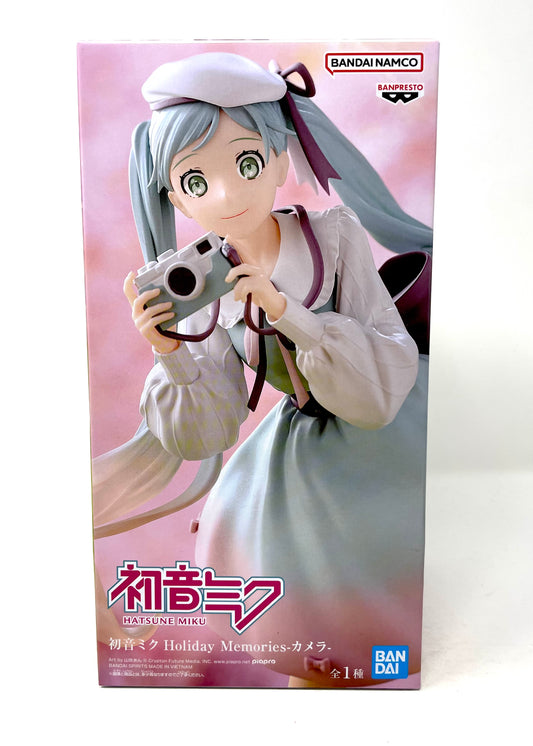 Banpresto - Hatsune Miku "Holiday Memories" Figure [Camera]