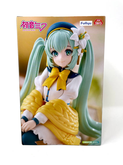 FuRyu - Hatsune Miku Flower Fairy Noodle Stopper Figure [White Lily]