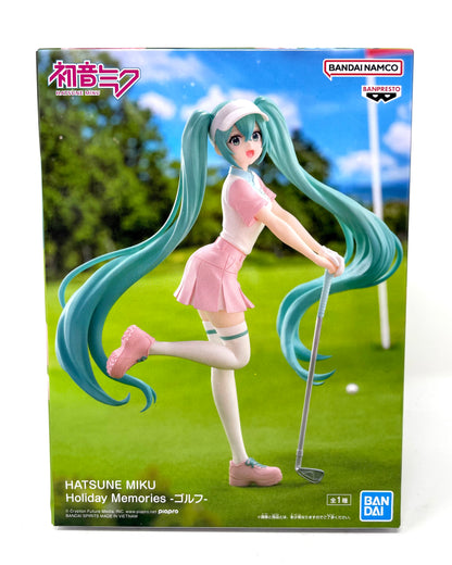 Banpresto - Hatsune Miku "Holiday Memories" Figure [Golf]